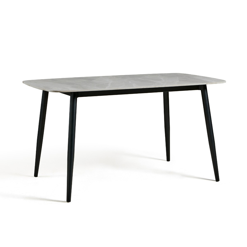 Lemare Gray Sintered Stone Dining Table