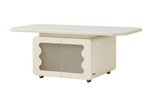 Pixie White Foldable Coffee Table