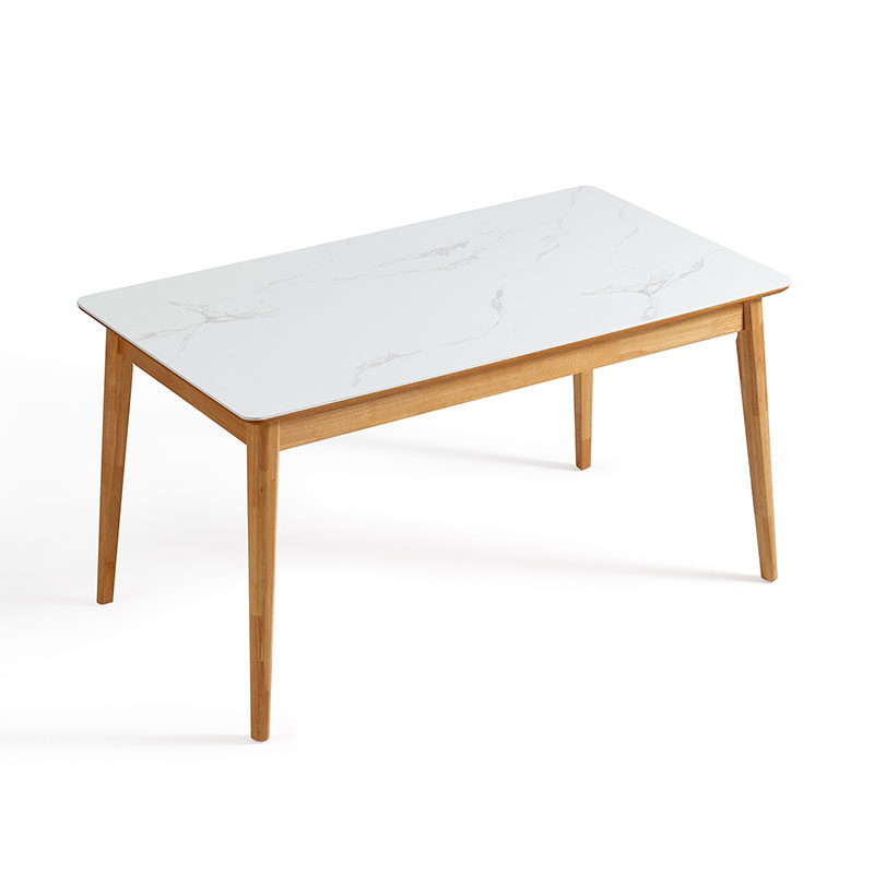 Mark Solid Wood Dining Table 