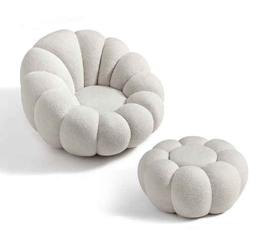 Trinidad Sofa Chair with Ottoman 