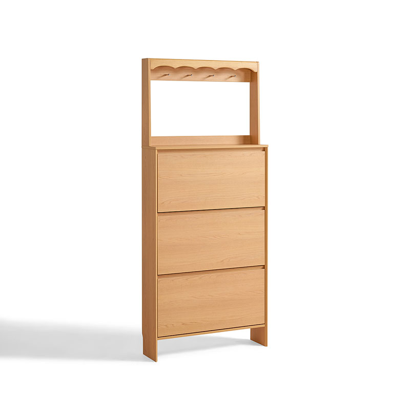Jack Wood Shoe Cabinet 