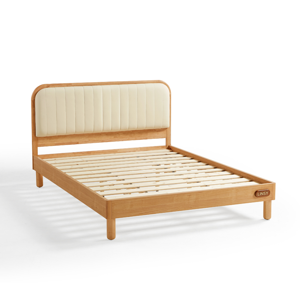 Asher Solid Wood Bed