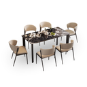 Carlos Black Dining Table Set