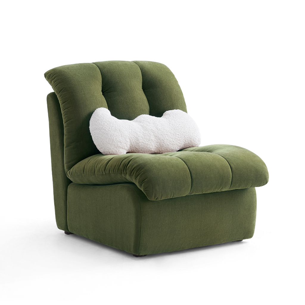 Angelie Green Single Sofa 
