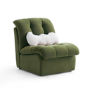 Angelie Green Single Sofa 