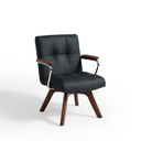 Lorenzo Computer Chair Solid Wood Legs