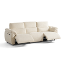 Kenzo White Electric Reclining Sofa