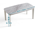Marlo Sintered Stone Dining Table