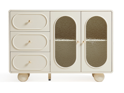 Vanya White Side Cabinet