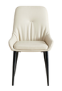 Jackie White Leather Dining Chair (2 pcs)