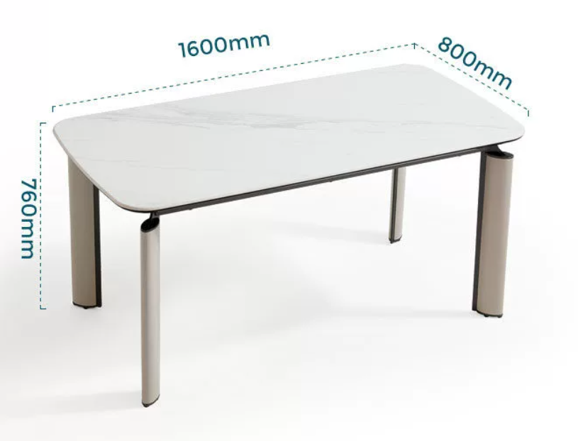 Myrtle Gray Dining Table