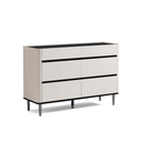 Zo Gray 6-Drawer Cabinet 