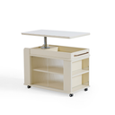 Alonso White Side Table 