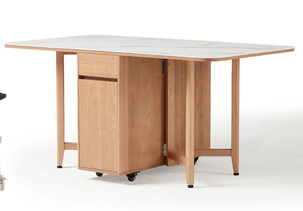 Farrah Sintered Stone Folding Dining Table 