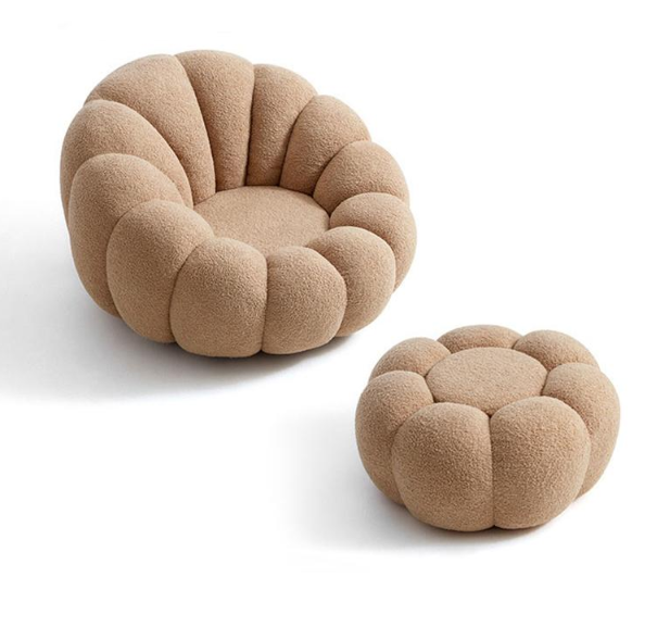Trinidad Sofa Chair with Ottoman 
