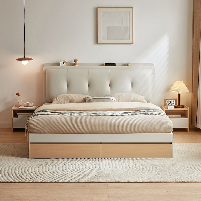 Eileen Bed with Storage Cabinet