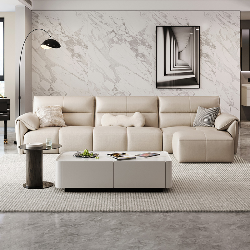 Hazel 4-Seater Sofa with Ottoman