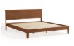 Escher Walnut Solid Wood Bed 