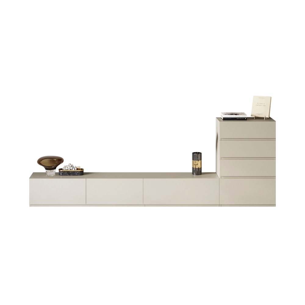 Ferdinand TV Stand with  Storage Cabinet