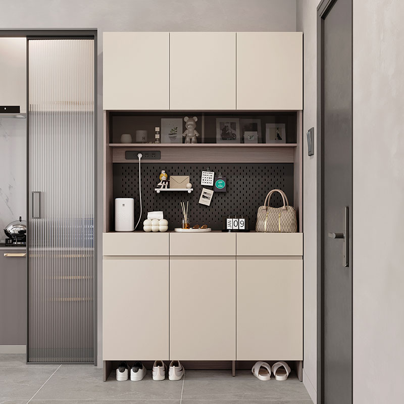 [TV3N-A] Fumie 3-Door High Shoe Cabinet