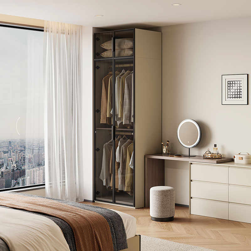 Furiosa 2-Door Aluminum Wardrobe