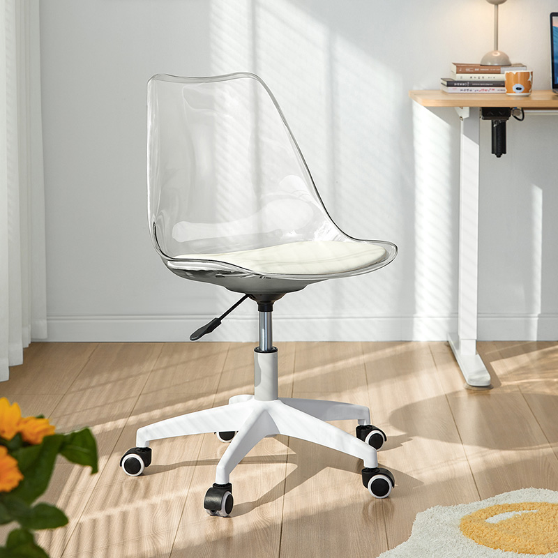 [BY023-C] Ivanna Office Chair (Glass)