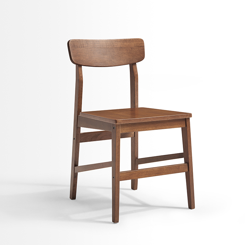 Kiesha Walnut Solid Wood Dining Chair