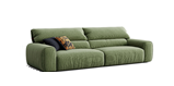 Nathanael Removable and Washable Fabric Sofa