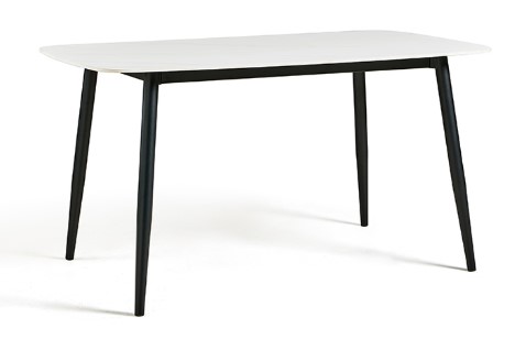 [LSC24CZ027531] Lemare White Sintered Stone Dining Table
