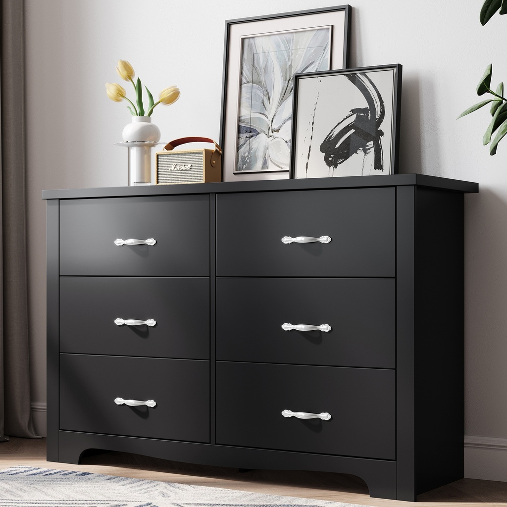 [LH438DD18E3002] Alyssa 6-Drawer Cabinet