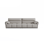 [LSC23SF008645] Nythera Gray Fabric Sofa 