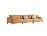 Nolmir Brown Leather Sofa