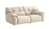 Nympha Cream Scratch-Resistant Fabric Sofa