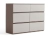 Oswald Melamine 6-Drawer Cabinet 