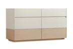 [LSC25DD050827] Quintin Wood 6-Drawer Side Cabinet