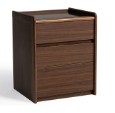 [LSC25CG056467] Ollie Melamine 3-Drawer Bedside Table
