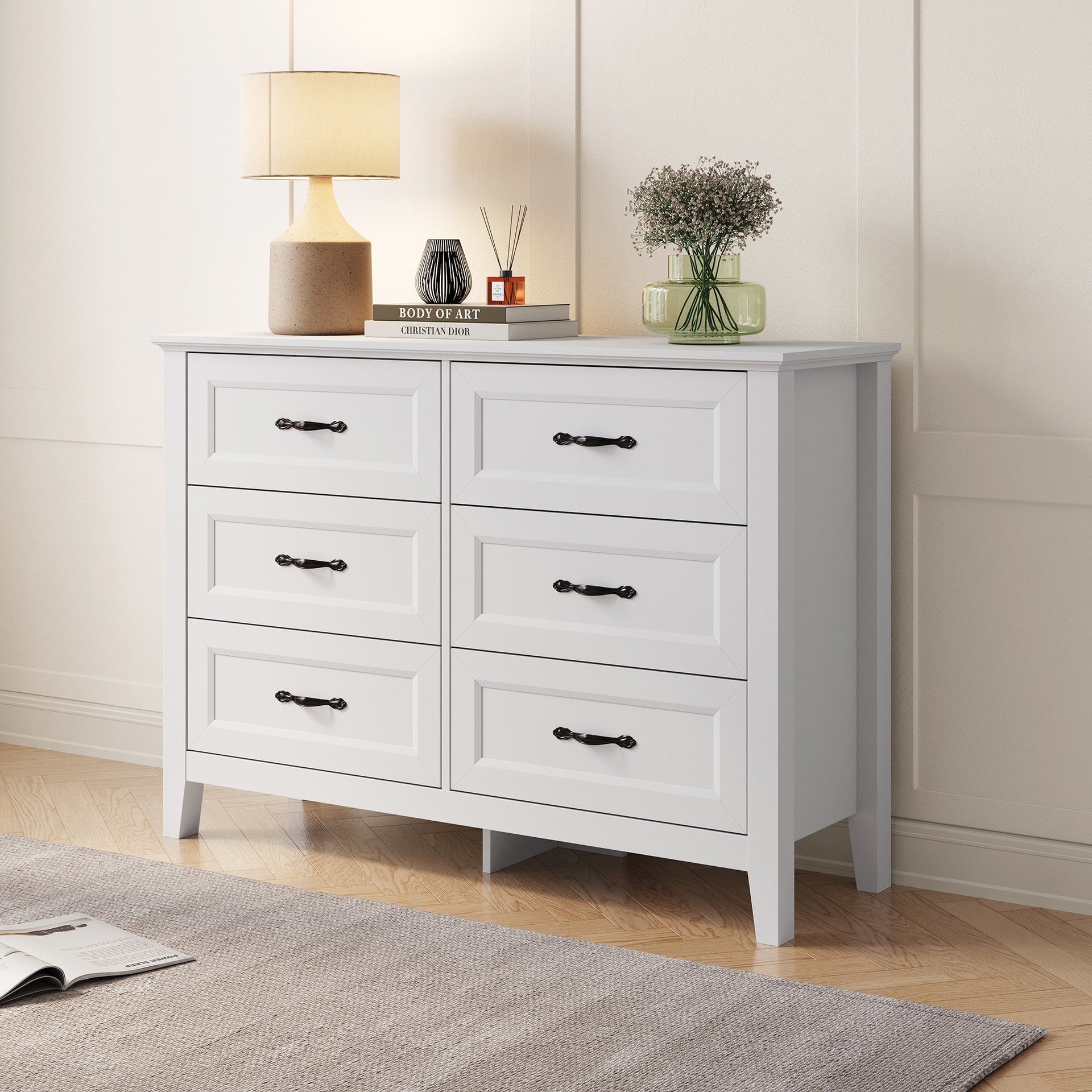 Arianna 6-Drawer Cabinet