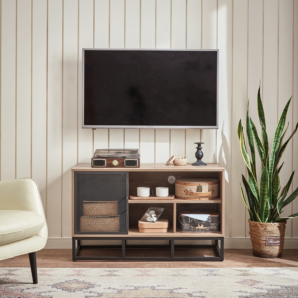 [LS217M1-A] Amber TV Rack